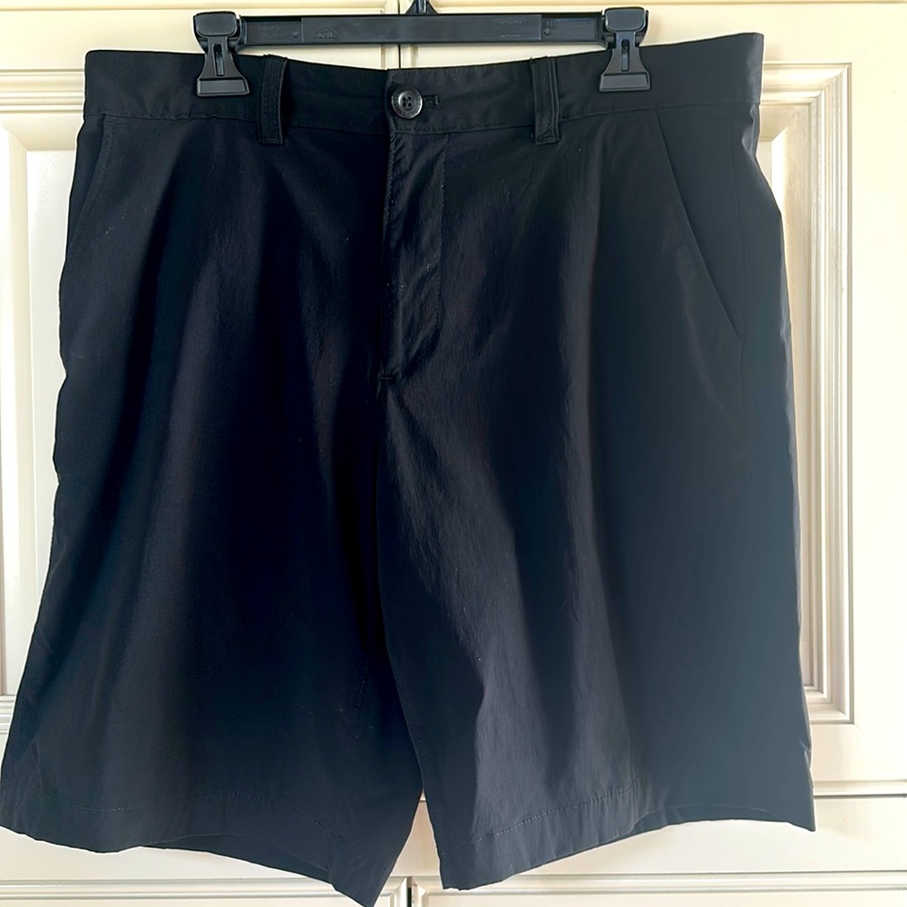 Mens Eddie Bauer Chino Shorts Black 35 Waist